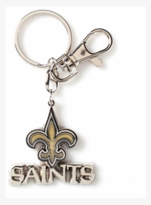 Nfl New Orleans Saints Aminco Heavyweight Logo - New Orleans Saints - Nfl Heavyweight Key Tag