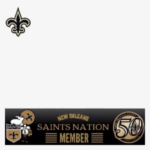New Orleans Saints Nation - New Orleans Saints 50th Season Bottle Opener Keychain