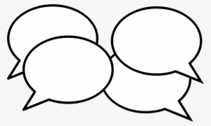 Box Cliparthot Of Conversation Conversations And - Clipart Talk