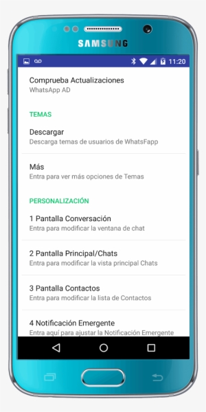 Whatsapp Ad V4 [stock Emoji] - Smartphone