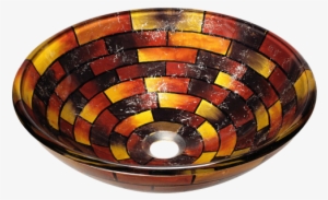 About Polaris Sinks - Polaris Sinks Multicolor Stained Glass Vessel Bathroom