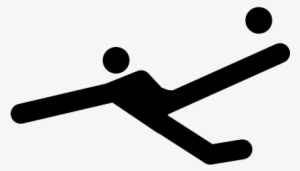 Football Player Silhouette Kicking Ball Vector - Ball