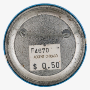 Chicago Skyline Button Back Chicago Button Museum - Eye Shadow