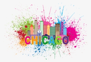 Bleed Area May Not Be Visible - Clipart Of Chicago Skyline