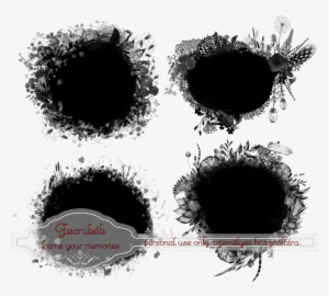 4 Flower Mask Overlay - Circle