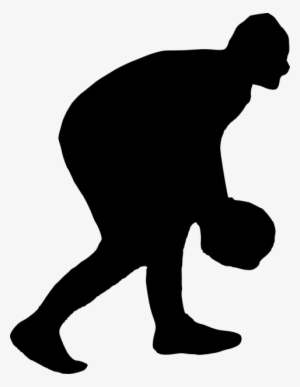 Vector Freeuse Library Football Player Silhouette Clipart - Portable ...