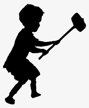 This Free Icons Png Design Of Banksy Child Sledgehammer