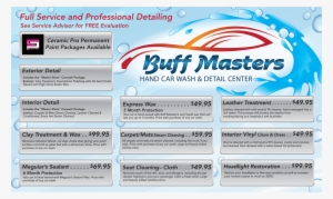 Buff Masters Detailing Prices - Price