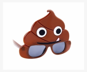 Poop Emoji Sunstache Sunglasses - Poop Glasses