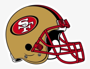 49ers Helmet Png Clip Transparent - Green Bay Packers Helmet Logo Png