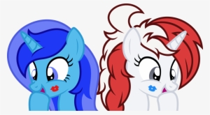 Fuzzybrushy, Couple, Female, Kiss Mark, Lesbian, Lipstick, - Nyse:oc