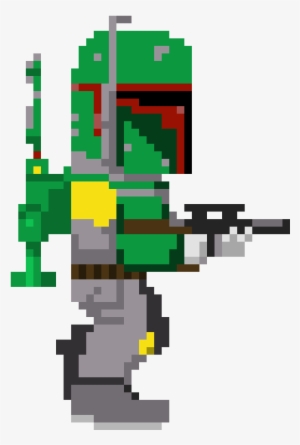 Boba Fett - Boba Fett Pixel Art