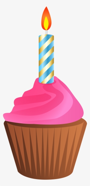 Candle Transparent Background Cupcake With Candle Png