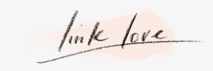 Link Love No - Calligraphy