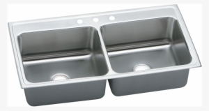 Pic Of 3h - Elkay Kitchen Sink Dlr Lustertone Deep Bowl Double