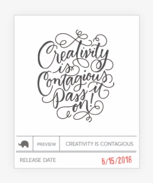 Aida Zamora's Also Got A Set With Us Called Dandelion - Calligraphy