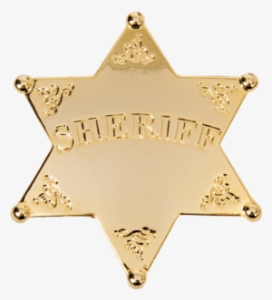 Gold-plated Sheriff Badge - Sheriffstern 1790 James Wilson Versilbert