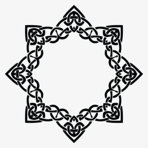 Free Clipart Of A Celtic Frame Border Design Element - Celtic Frames Clip Art