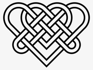 Free Clipart Border - Celtic Knot Heart Clip Art