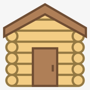 Cabin Png Photo - Log Cabin Icon