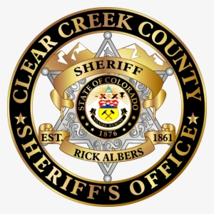 Sheriffs Badge - Clear Creek County Sheriff Badge