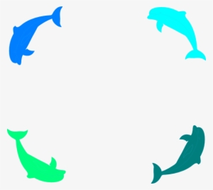 Dolphin Border Clip Art