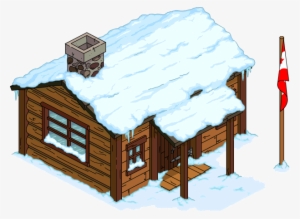 Virgil's Cabin Snow Menu - Simpsons Tapped Out Virgil