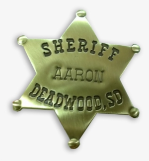 Deadwood Sheriff Badge X8200 P-z - Badge