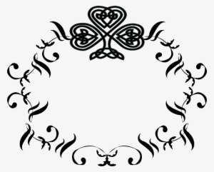 Celtic Clip Art At - Floral Wedding Monogram Png