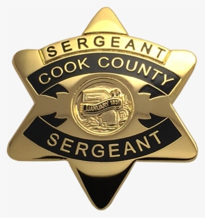 Cook County Sheriff Star - Badge