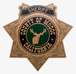 Badge Of The Sheriff Of Modoc County - Krcr
