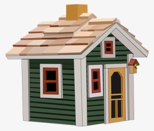 Cottage House Home Building Little Window - Cottage Clipart Png