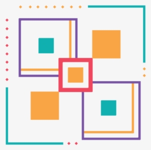 컬러, 사각형, 아니, 대강, 형, 청록색, 자홍색, 프레임, - Rectangle