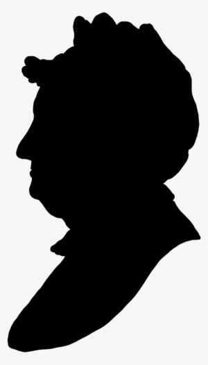 Afro Vector Silhouette Portrait - Silhouette