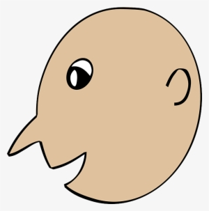 Head, People, Man, Profile, Silhouette, Female, Face - Cartoon Side Face Png