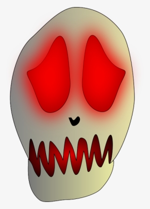 Dead, Evil, Red, Sad, Skull - Lustiger Toter Schlechter Trauriger Schädel Grußkarte