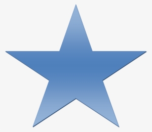 Blue Gradient Star - Newcastle Brown Ale Star