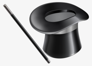 Hat And Wand Png Clip Art Gallery - Magic Hat And Wand Png