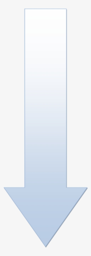 Downwards Arrow Blue Gradient - Door