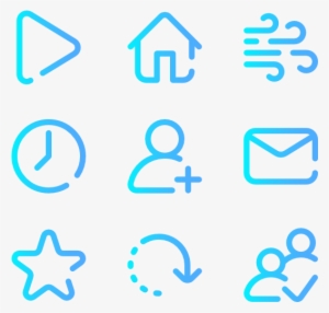 Ui Interface - Gradient Icons