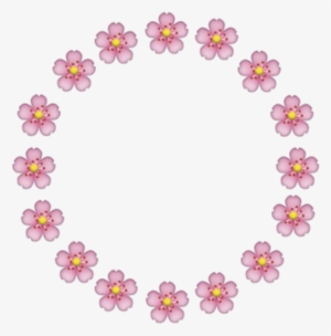 Sakura Emojis Iphone Emoji Aesthetic Localcupcakeaesthe - Google Map Color Schemes