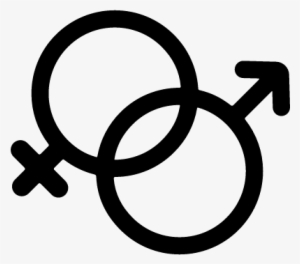 Gender Symbols Vector - Black And White Gender Symbols