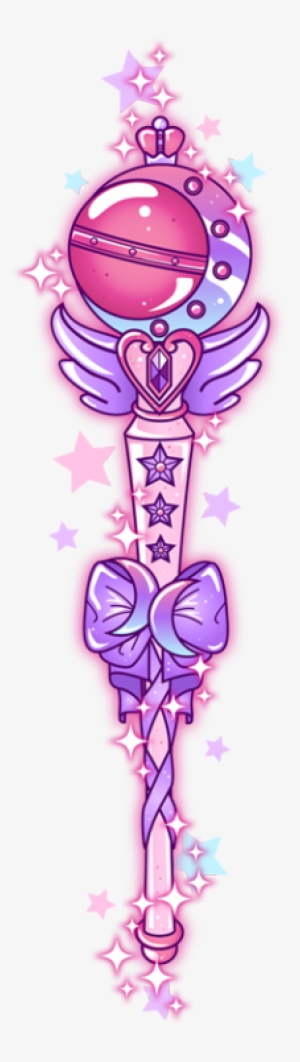 Haven't Made Any Sailor Moon Wands In A While And I - Magical Girl Wand Png