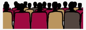 Drew This Graphic To Be Used In A Video I Am Working - People Sitting In Rows