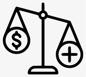 Balance Scales Health Care Money Important Comments - Balance Scale Icon Png