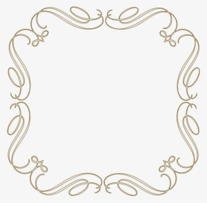 Jpg Free Library Scrollwork Clipart Antique Scroll - Frames Png Vintage