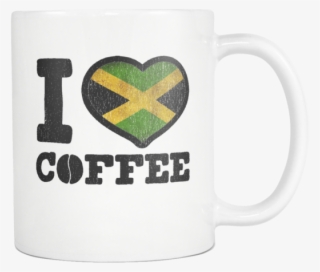 I Love Jamaican Coffee - American Coffee Transparent