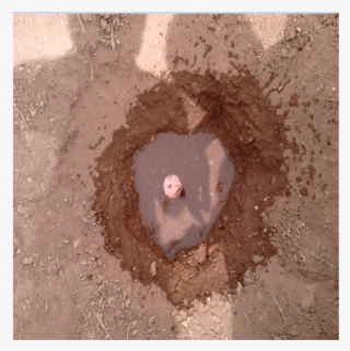 Addition Of The Dead Sea Water To The Hole Of Grounding - Concrete