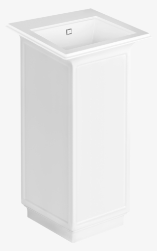 Freestanding Washbasin In Cristalplant® With Overflow - Sink