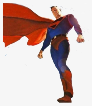 Superman Kingdom Come Render Clipart Superman Kingdom - Man Of Steel Alex Ross